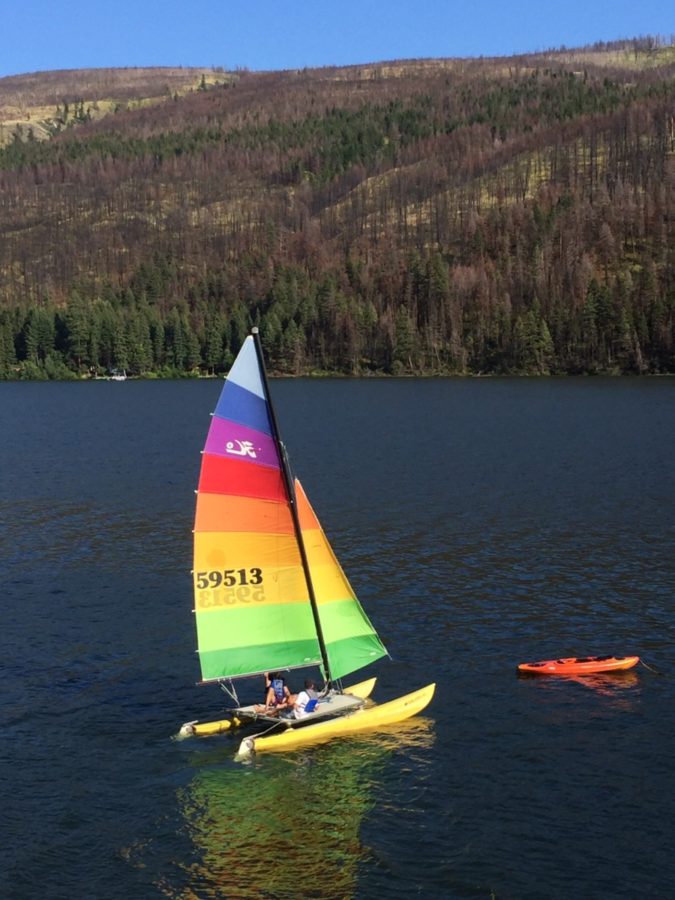 Hobie Cat Summer Fun by Sandy Morrison