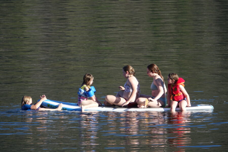 Lake Life 419 Paddle Board Fun