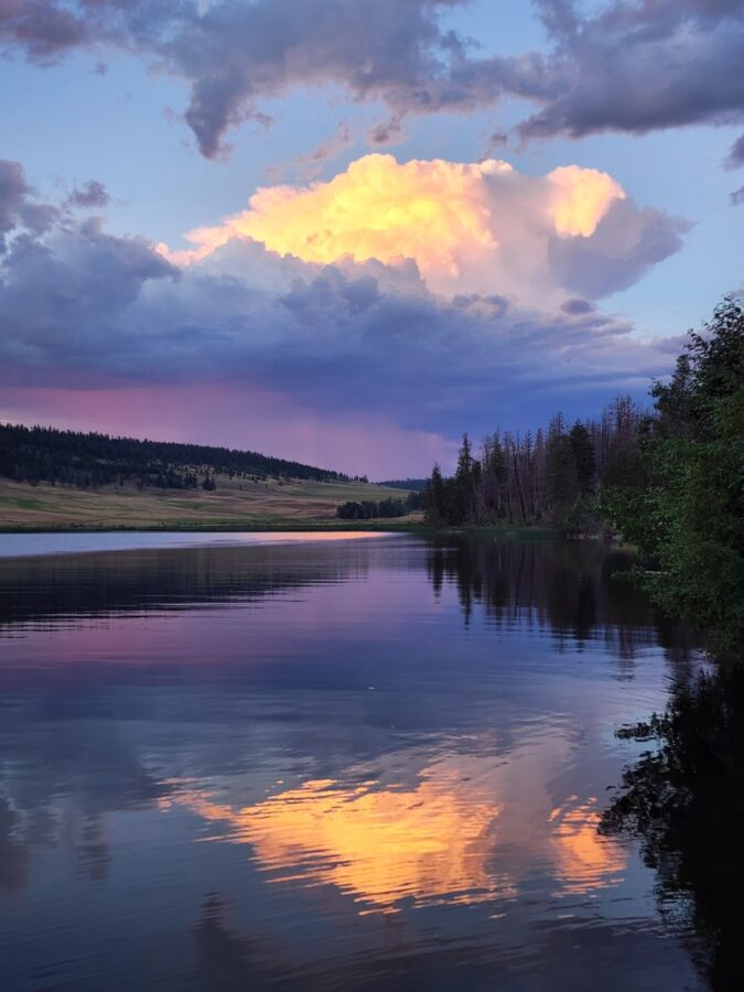 Landscape 104 Purple Sky