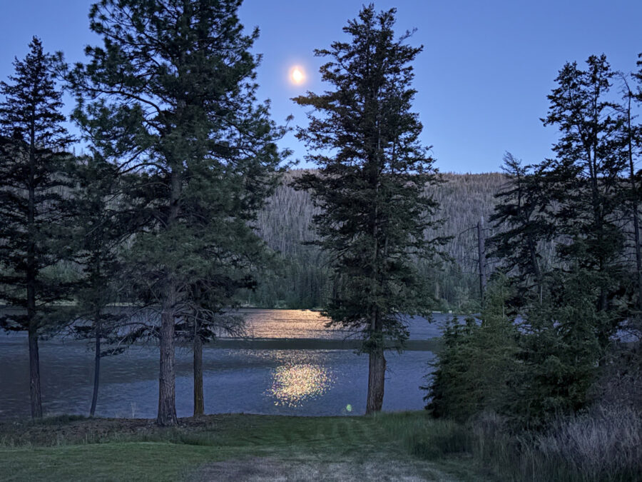 102 Landscape Loon Lake Evening