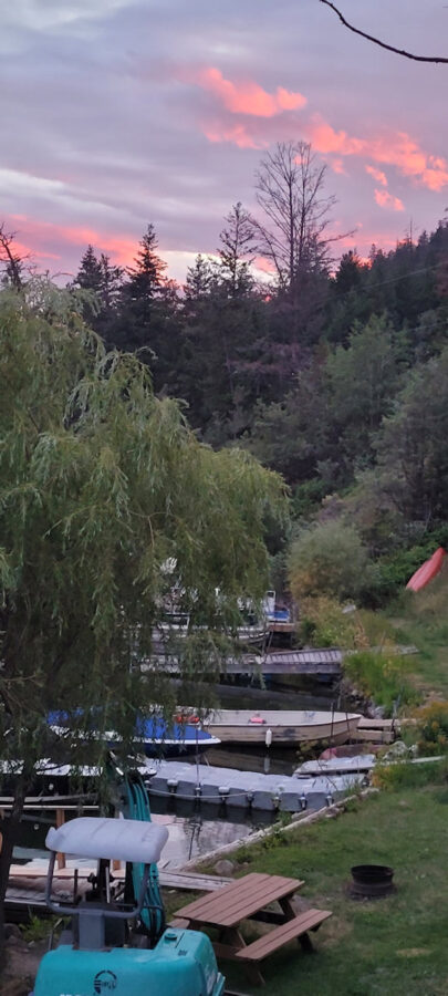 111 Loon Lake at Sunset