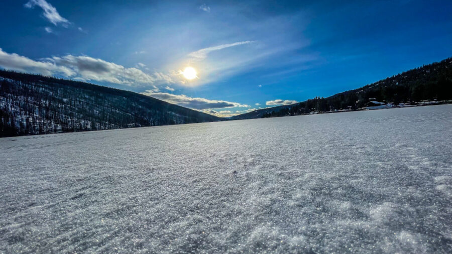 121 Ladscape Frozen in time