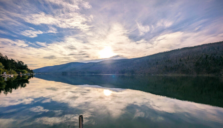 124 Landscape Seeing double